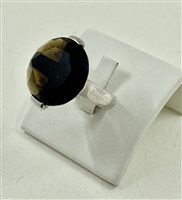 Ring Pryngeps Man in Silver Zircone KA0280 - KA0280